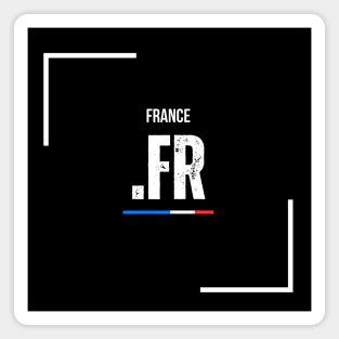 T-shirts for travelers France edition Magnet